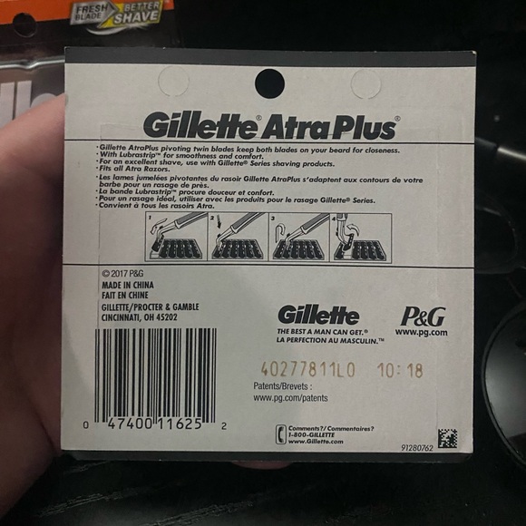 Gillette AtraPlus Replacement Razor Blades (10 Pack) - Picture 2 of 2